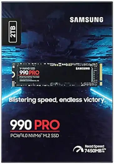 Samsung 990 Pro PCIe Gen4 NVMe M.2 SSD 2TB | MZ - v9p2T0BW - Vektra Computers LLC Samsung 990 Pro PCIe Gen4 NVMe M.2 SSD 2TB | MZ - v9p2T0BW - Vektra Computers LLC